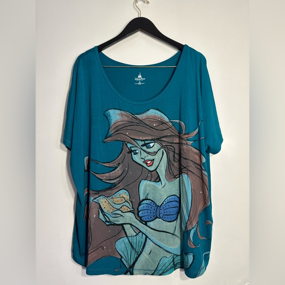 *SALE* Disney Parks Ariel Little Mermaid Teal Shirt